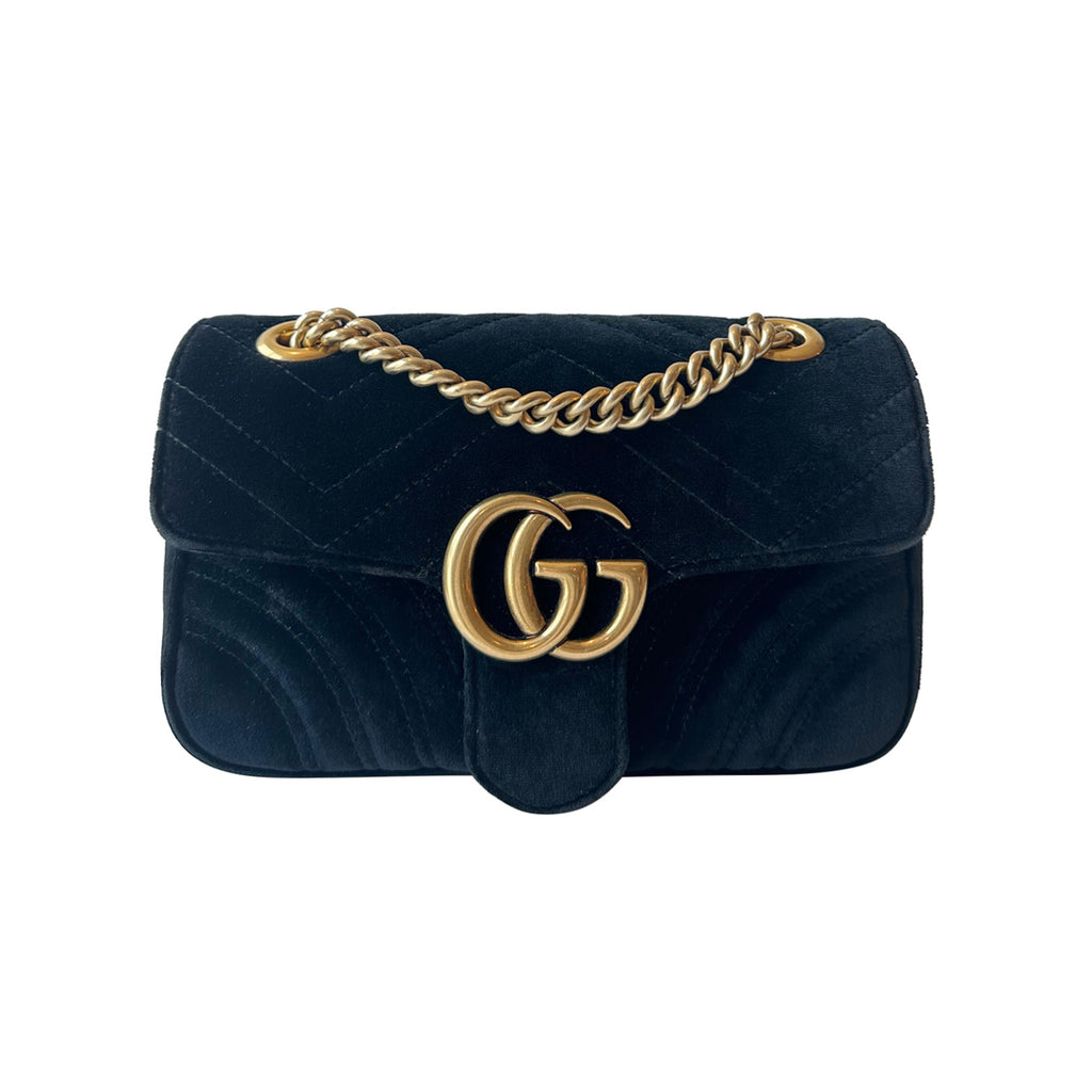 Gucci marmont velvet hotsell