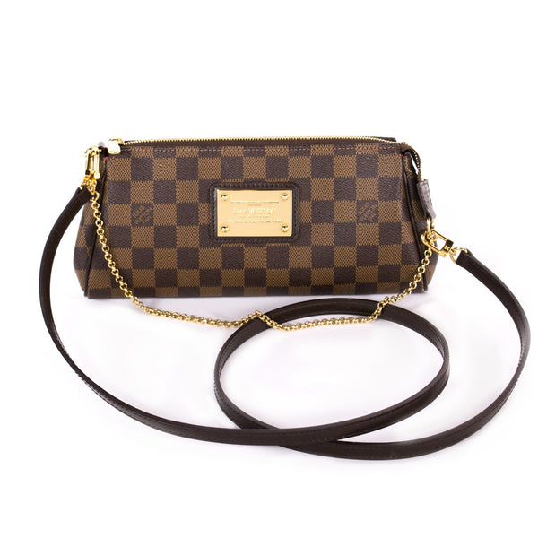 Louis Vuitton Eva chain shoulder bag Eva Damier Ladies Louis Vuitton –  rehello by BOOKOFF