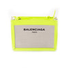 Balenciaga Leather and Canvas Shoulder Bag Bags Balenciaga - Shop authentic new pre-owned designer brands online at Re-Vogue