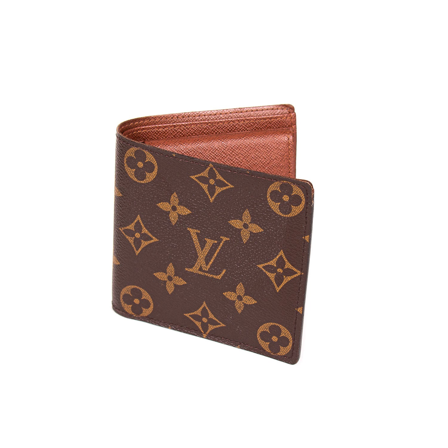 Louis Vuitton Blue Monogram Canvas Upside Down Multiple Bifold Wallet