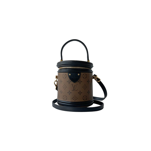 Louis Vuitton Epi Leather Cannes Round Vanity Bag at 1stDibs