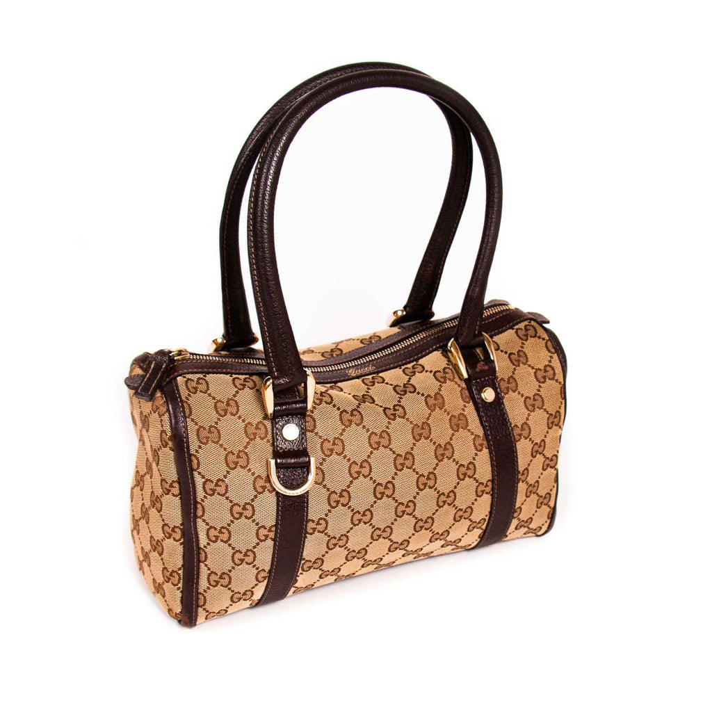 Gucci GG Canvas Boston Bag Bags Gucci - Shop authentic new pre-owned designer brands online at Re-Vogue