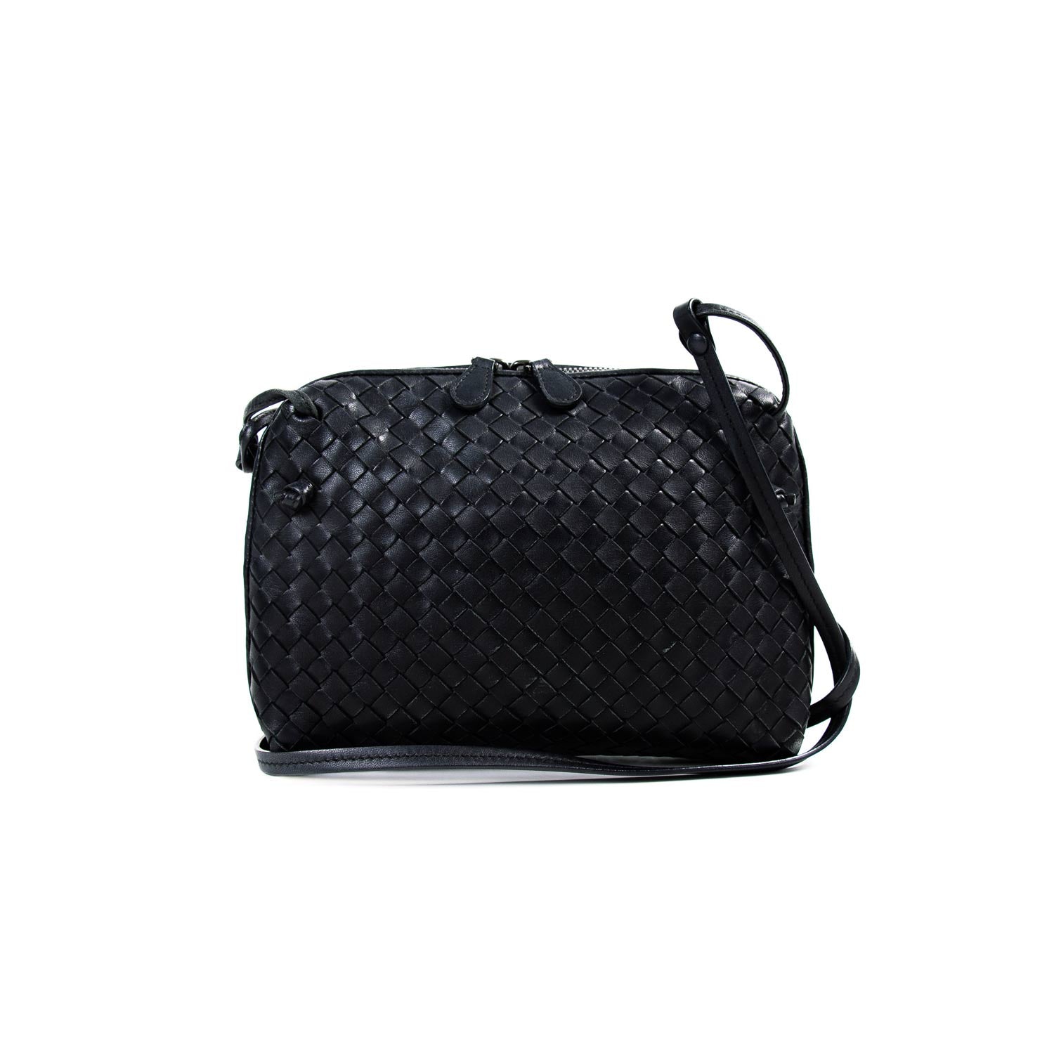 Shop authentic Bottega Veneta Nodini Intrecciato Crossbody Bag at revogue  for just USD 860.00