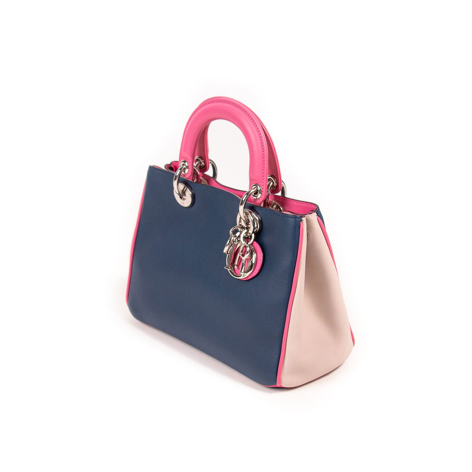Shop authentic Christian Dior Tricolor Mini Diorissimo Bag at revogue ...