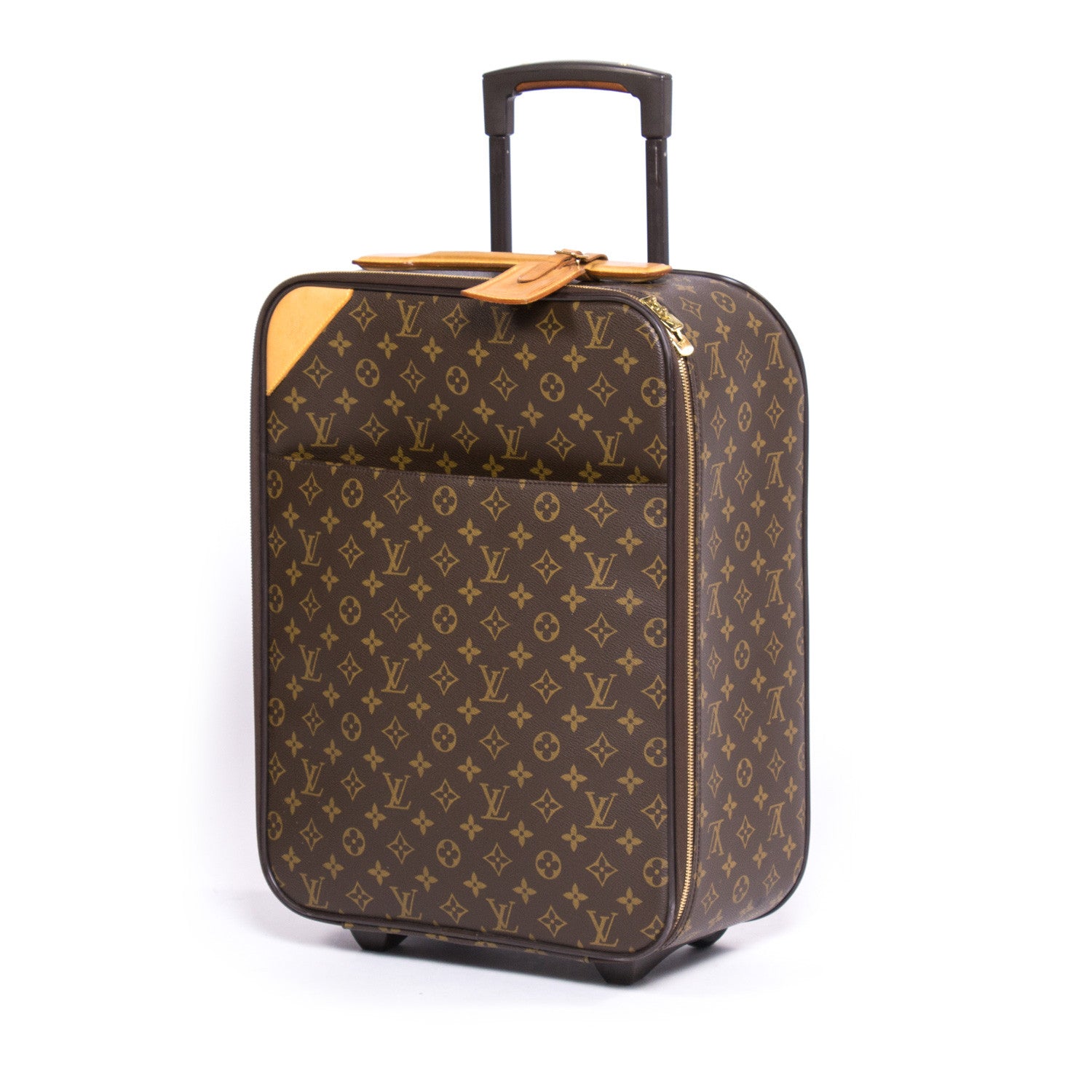 Louis Vuitton Pegase 45 Monogram Canvas Suitcase Bag