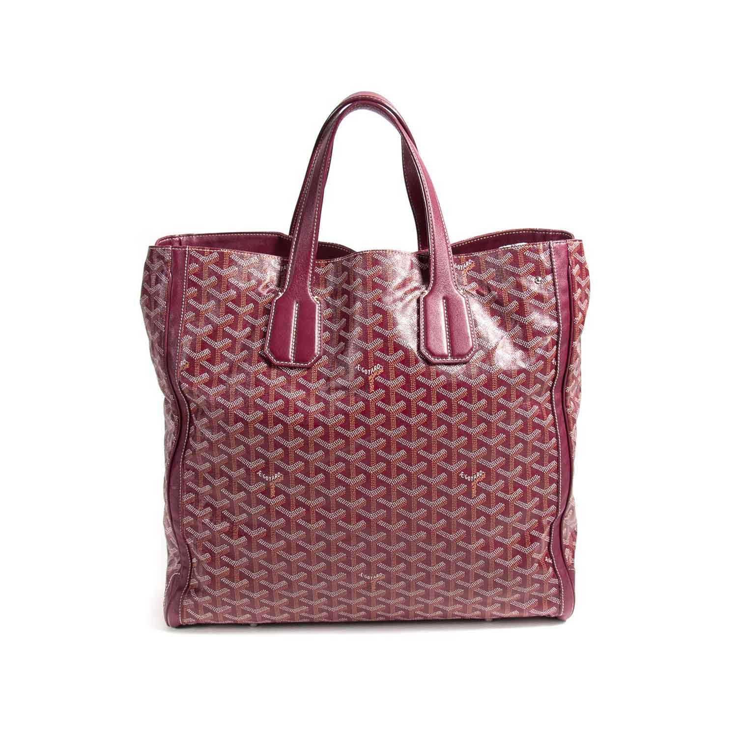 Belvedère leather handbag Goyard Burgundy in Leather - 27962719