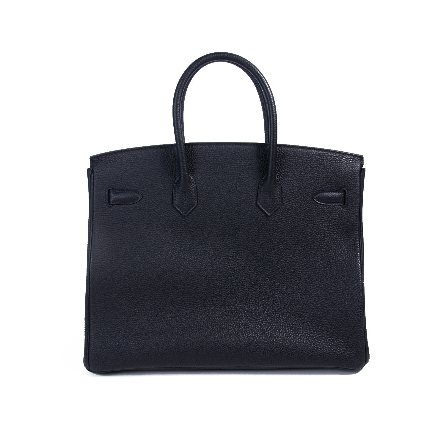 Shop authentic Hermès Birkin 35 Black Togo Leather at revogue for just ...