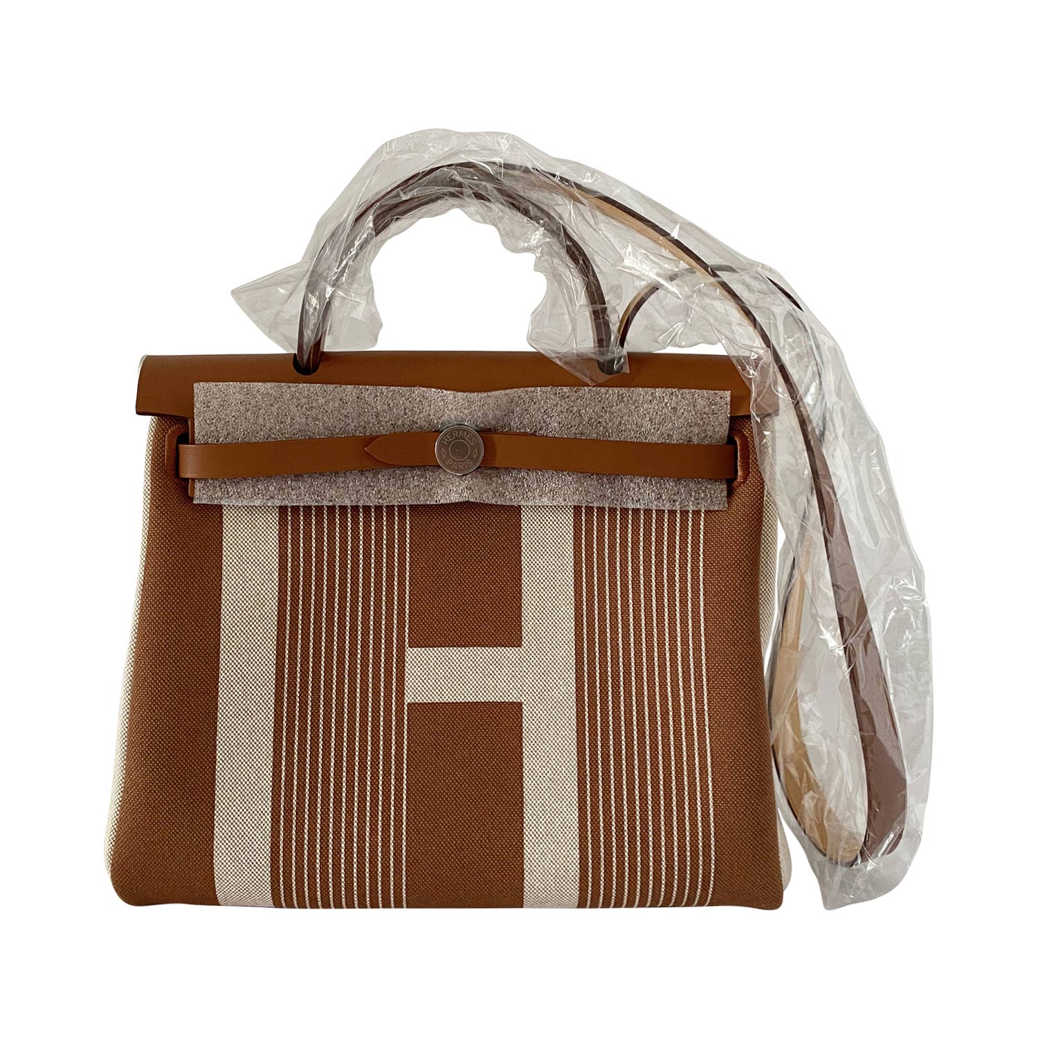 Hermès Herbag Zip Retourne Cabine Bag - Red Luggage and Travel