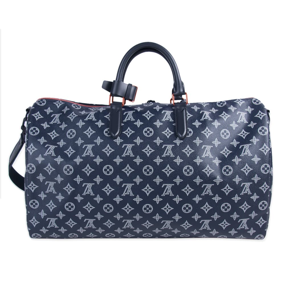 Shop authentic Louis Vuitton Keepall Bandouliere 50 Upside Down at ...