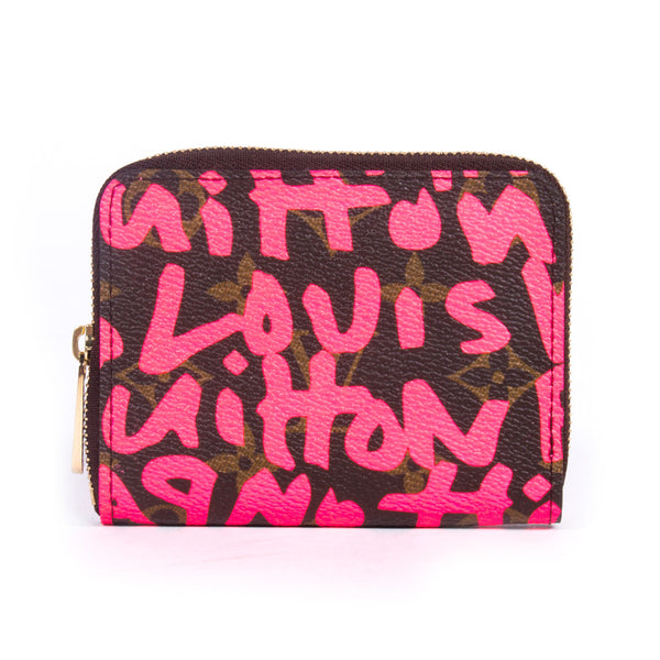 LOUIS VUITTON purse M93711 Zippy wallet Graffiti Monogram canvas Orang –