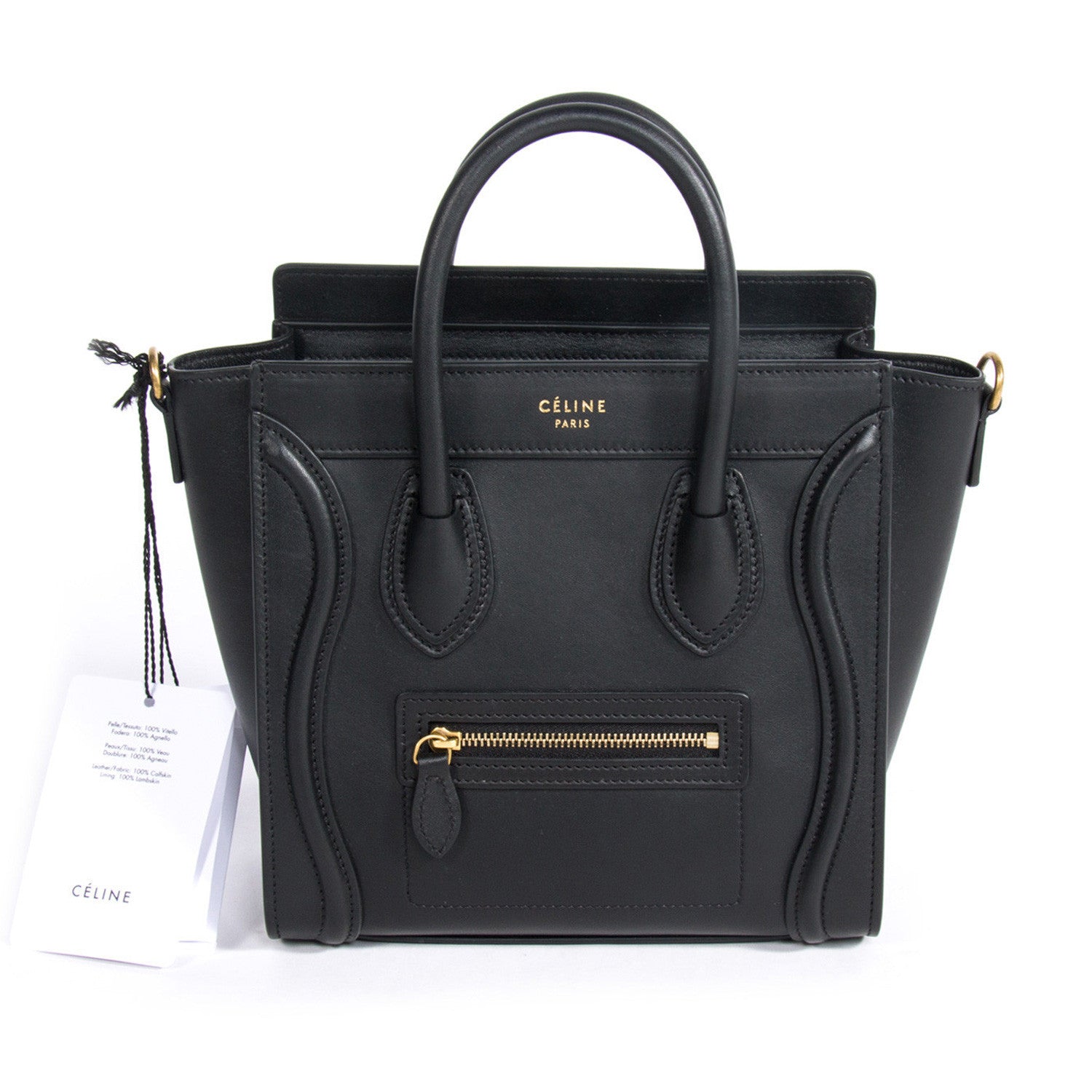 Celine pico nano calfskin bag shipping from korea, Luxury, Bags & Wallets  on Carousell